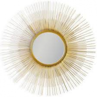 Sunbrust gold mirror