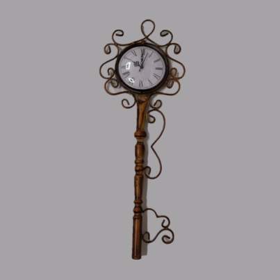 wall key clock