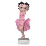 betty-boop-figurine-posing-on-sidewalk-grating-in-pink-dress-12000536-600