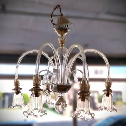 murano chandelier