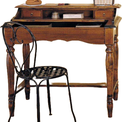1934 Scrittoio with 2 Drawers + Lift up desk top